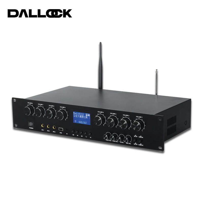آمپلی‌فایر رومیزی 8 کانال JX600-8